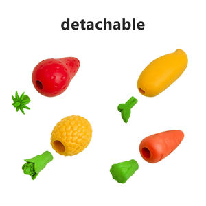 큰 덩어리 분리 가능한 만화 과일 귀여운 아이 고무 연필 지우개 학용품 도매 - Product Image 2