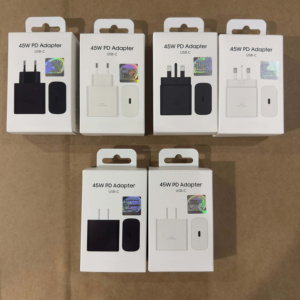 <span class=keywords><strong>Cargador</strong></span> de Carga Súper Rápida EP-TA845 de 45 W de la Mejor Calidad, Cargadores con Enchufe Estándar USB-C <span class=keywords><strong>para</strong></span> UE, EE. UU. y Reino Unido <span class=keywords><strong>para</strong></span> <span class=keywords><strong>Samsung</strong></span> S24 S25 S26 Ultra - Product Image 4