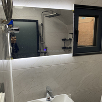 30Sqm einzigartiges Design Chalet mit Hochbett Kleine Häuser Glas A-Rahmen Rack Fertighaus eine Rahmen kabine