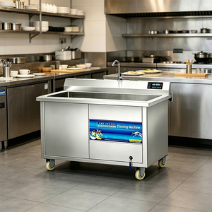 Lavadora de Burbujas de Ozono para Mariscos y Carne, Elimina Lodo, Olor y Arena, Solución de Acero Inoxidable 304 para Enjuagar Verduras - Product Image 1