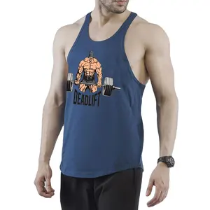 Muskels port Mode Marke Tank Top Männlicher Bruder Ärmelloses T-Shirt Laufen Training Lose und schnell trocknende Fitness-Anzug