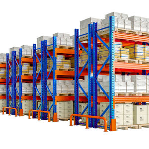 Système de rayonnage à palettes sélectif, robuste, en métal, pour stockage en entrepôt - Product Image 2