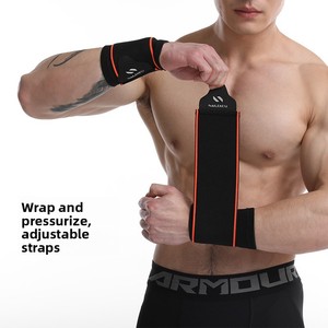 Bracelet de <span class=keywords><strong>sport</strong></span> pour <span class=keywords><strong>homme</strong></span>, soutien de la <span class=keywords><strong>gaine</strong></span> tendineuse, compression fixe pour le fitness, l'haltérophilie, la course à pied, le football, manchon de soutien articulaire - Product Image 2