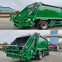 Camion à ordures compacteur ISUZU de 18 tonnes, 16 m³, camion de collecte des déchets municipaux, directement de l'usine