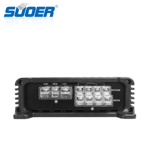 Amplificador de coche <span class=keywords><strong>Suoer</strong></span> de <span class=keywords><strong>1000W</strong></span>, amplificador de Audio de clase AB de 4 canales, 12V con cruces para una mejor calidad de sonido - Product Image 6