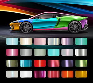 LINWAN Pellicola Adesiva per Auto in PET Metallizzato Nero Grigio 1,52*16m/rotolo, Protezione UV Anti-Graffio 6,5mil, Vinile per Wrapping Auto - Product Image 6