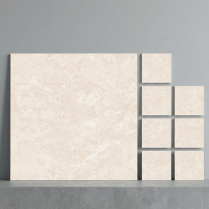 Azulejos de Porcelana Pulida Cristalizada Color Marrón Glaciar de 600x600 mm, Efecto Madera y Piedra, Diseño Brillante para Pisos - Product Image 4