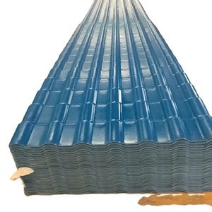 Tuiles de toiture synthétiques en <span class=keywords><strong>PVC</strong></span> ondulé, résistantes à la chaleur, modernes, pour parcs, entrepôts et ateliers - Product Image 1