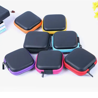 Nouvelle Pochette de Transport Rigide en EVA avec Fermeture Éclair pour Écouteurs, Organisateur de Voyage Extérieur, Sac de Rangement USB Protecteur