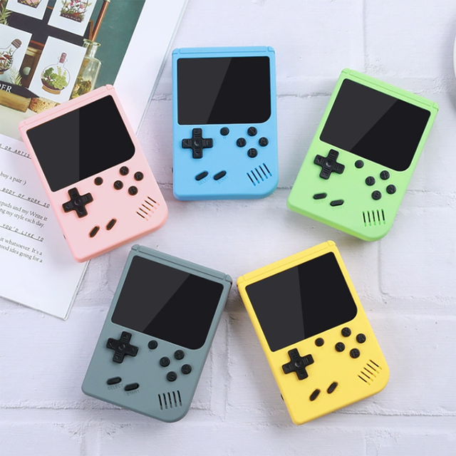 Retro Handheld Video Game Console 400 Games in 1 Rechargeable Children's Retro Handheld Game Console