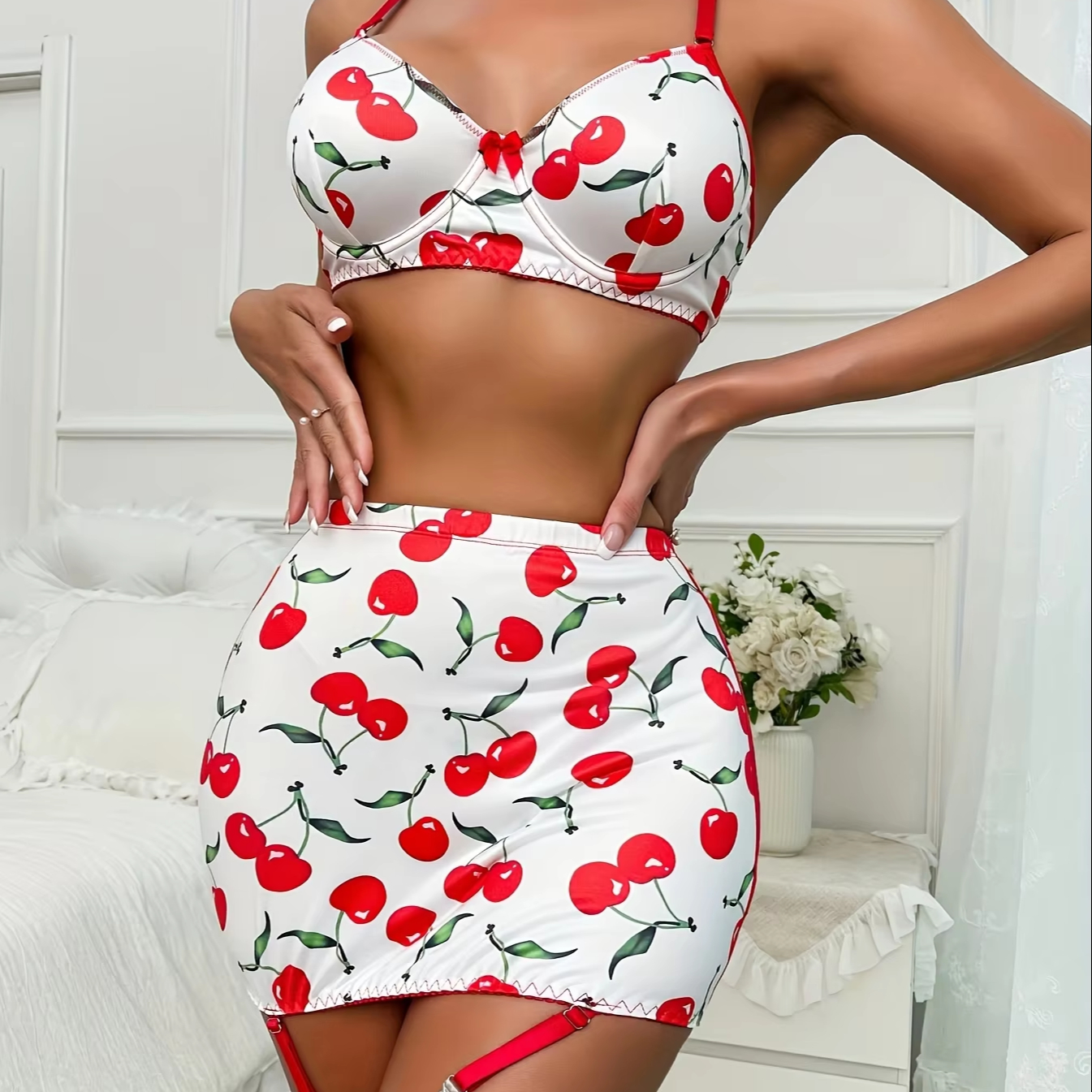 Trending Now: Fashion Cherry Underwear Sets for 2024 Trending Now: Fashion Cherry Underwear Sets for 2024