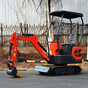 รถขุดขนาดเล็กประหยัดพลังงาน จัดส่งฟรี เครื่องจักรขุดดินแบบตีนตะขาบใหม่ 1.5 ตัน 2.5 เอพีเอ โคป เอ็นจิ้น รถขุดสำหรับสวน - Product Image 2