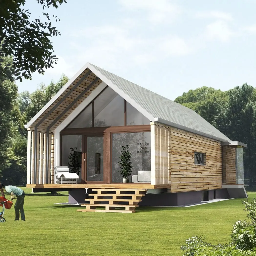 Hızlı inşa çelik yapı kolay montaj villa modern katlanabilir konteyner ev