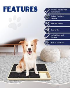 Cane portatile resistente graffio per unghie per interni/esterni per allenamento in legno per unghie scatola per animali domestici tagliaunghie per gatti - Product Image 5