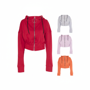 Haut de sport décontracté à manches longues pour femme, sweat-shirt à capuche grande taille pour femme - Product Image 1