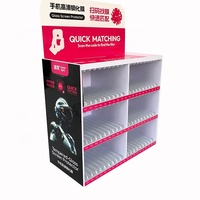 Présentoir de Comptoir en Acrylique Personnalisé pour Maquillage, Présentoir Pop à 3 Étagères Légère pour Usage Commercial