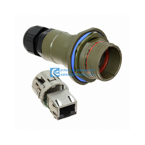 Connectors Receptacles RJFTV7PE1G Coupler Modular <strong>Connector</strong> Jack 8p8c <strong>RJ45</strong> Panel Mount Bulkhead Cat5e Unshielded RJFTV7PE - Product Image 1