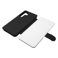 Casing HP Kulit PU Kosong Custom Model Flip Wallet dengan Sublimasi, Penyangga, dan Bahan TPU untuk S25FE S25 S25Plus S25Ultra S25Edge