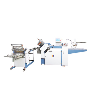 高速包装插入带传动制药传单折页机制造商 - Product Image 1