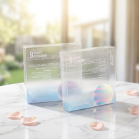 Boîte d'emballage personnalisée avec fenêtre transparente en PET, emballage personnalisé pour les entreprises et les achats