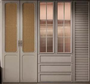 Meuble de salle à manger moderne de luxe, sur mesure, en bois, écologique, avec rangement pour salles à manger/salons, meuble multifonctionnel - Product Image 2