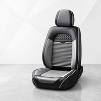 Nouvelle Housse de Siège de Voiture Universelle en Cuir Imperméable Toutes Saisons pour Cinq ou Sept Places, Modèle 2026, Vente Chaude