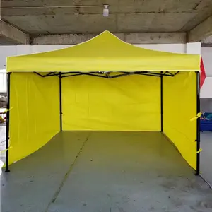 DOMI - Carpa Plegable de Acero de 10 x 10, Impermeable, para 4 Personas, Carpa de Mercado al por Mayor, Gazebo para Eventos, Carpa de 3 x 3 - Product Image 5