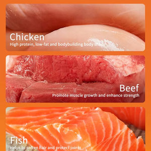 400 Grammi di <span class=keywords><strong>Cibo</strong></span> <span class=keywords><strong>Umido</strong></span> per Animali Domestici, Snack Universali in Scatola per Cani con Vari Gusti a Base di Carne, Confezionati in Sacchetto - Product Image 3