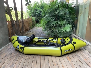 Salida personalizada de fábrica de alta calidad inflable TPU nylon <span class=keywords><strong>kayak</strong></span> packraft - Product Image 3