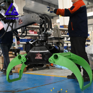 Thủy lực 360 độ rotator động cơ log <span class=keywords><strong>Crane</strong></span> vật lộn sử dụng cho ngành công nghiệp xây dựng - Product Image 2