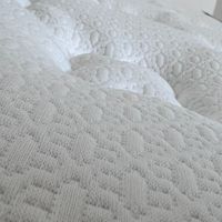 Matras tipis ukuran ganda, tahan lama, kasur perusahaan sedang, anti-alergi untuk kasur nyeri punggung
