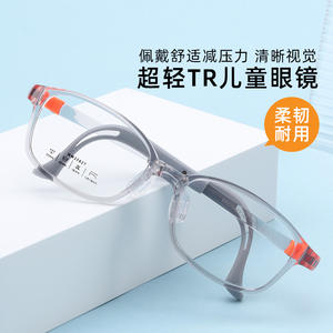 กรอบแว่นตาเด็ก Danyang รุ่น 25627 ทรงสี่เหลี่ยมเต็มกรอบ ป้องกันแสงสีฟ้า วัสดุ TR Resin สำหรับเด็ก - Product Image 4