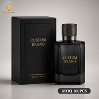 Parfum pour homme LF Matte Navy Blue, marque privée, parfum boisé longue durée, 100 ml, parfum intense, logo personnalisé, spray OEM ODM