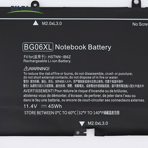 Batterie de remplacement pour ordinateur portable haute capacité 11,4 V 45 Wh <span class=keywords><strong>BG06XL</strong></span> pour HP EliteBook Folio 1040 G3 - Product Image 2