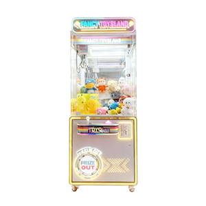 Fancy Toysland Arcade <b>Claw</b> Crane <b>Machine</b>-LED Lighted Coin Operated Metal Plush Toy Catcher for <b>Game</b> Rooms & Malls Gift - Product Image 1