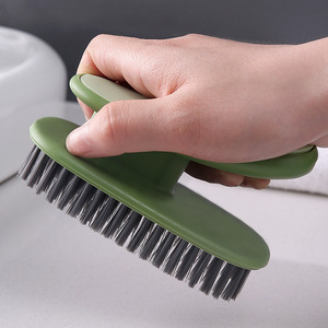 Laundry <b>Brush</b> Soft Bristles Nylon Multi Functional Cleaning <b>Brush</b> For Shoes And Clothes Household Use - Product Image 3