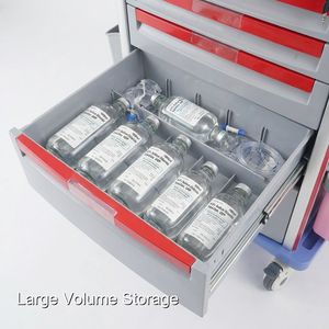 <span class=keywords><strong>Chariot</strong></span> médical certifié ISO Keling Medical, construit avec une structure en acier renforcé pour le transport d'inventaire hospitalier - Product Image 3