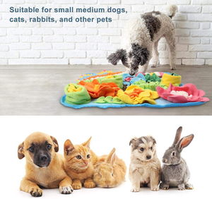 Anti Slip Bottom Pet Treats Feeding Mat Snuffle Mat for Dogs <b>Cats</b> Rabbits - Product Image 2