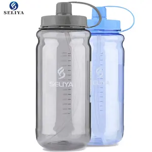 Botella de agua de plástico, accesorio deportivo de 2 litros, con aislamiento Uae