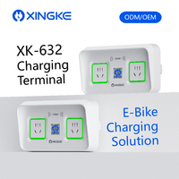 Terminal de recharge pour vélos électriques Cloud Management XK-632 4G WiFi avec surveillance à distance et OTA