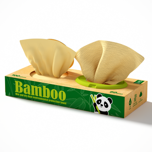 100% hữu cơ chưa tẩy trắng tre giấy vệ sinh tự hoại an toàn mềm mại và dày tự nhiên, bền vững, tái tạo không có thuốc tẩy - Product Image 4