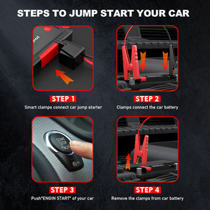 Offre Spéciale étranger 3000A batterie de voiture Booster saut démarreur 20000mah charge sans fil batterie externe batterie Booster de voiture - Product Image 3