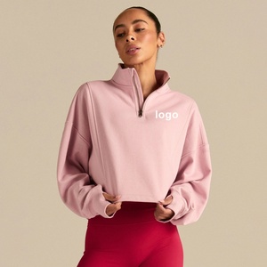 Custom Quick-dry Tennis Sweatshirt Breathable Half-Zip Tennis Recycled Fabric Custom Tennis Wear Soft Long Sleeved Golf Top - Product Image 1