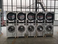 Lavadora-Secadora Comercial Apilable de 12 kg, Automática, para Hoteles Boutique, Apartamentos, Spas, Gimnasios, Ahorro de Espacio