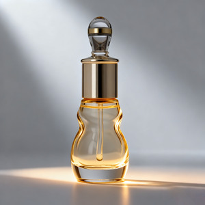 Botella de <span class=keywords><strong>vidrio</strong></span> de 12 ml para aceite esencial Attar, estilo árabe de Dubái, popular, antiguo, único, vacía, <span class=keywords><strong>con</strong></span> gotero de varilla y tapa. - Product Image 5