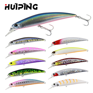 Esca da <span class=keywords><strong>Pesca</strong></span> Artificiale per Acqua Salata 27g 110mm Hard Bait Affondante Minnow per <span class=keywords><strong>Spigola</strong></span> SPEARHEAD in Plastica <span class=keywords><strong>Pesca</strong></span> - Product Image 1