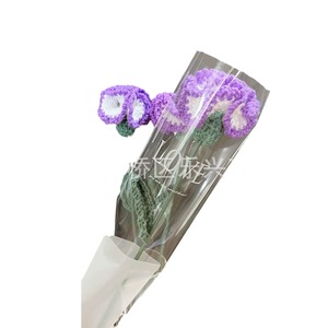 Bouquet de carnations au crochet fait main, tissé à la main, pour la fête des mères, cadeau pour amoureux et petite amie - Product Image 6