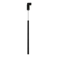 Luminaire suspendu industriel nordique minimaliste, petit et long, en argent, à économie d'énergie, pour restaurant, maison, usage intérieur