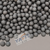 Billes de broyage en acier moulé Cr 1%-17% pour usine de broyage de sable de silice, de quartz et de feldspath