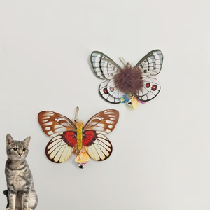 Juguete para Gatos con Forma de Mariposa Realista, Personalizable, de Moda, con Certificación CE, Ecológico, de Poliéster, Interactivo - Product Image 4